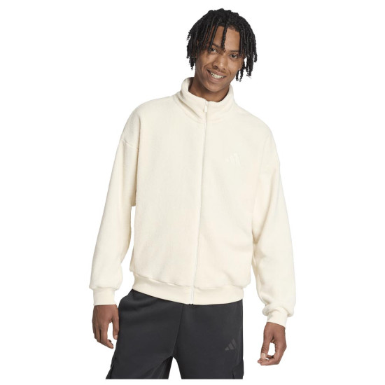 Adidas Ανδρική ζακέτα Future Icons Small Logo Sherpa Track Top